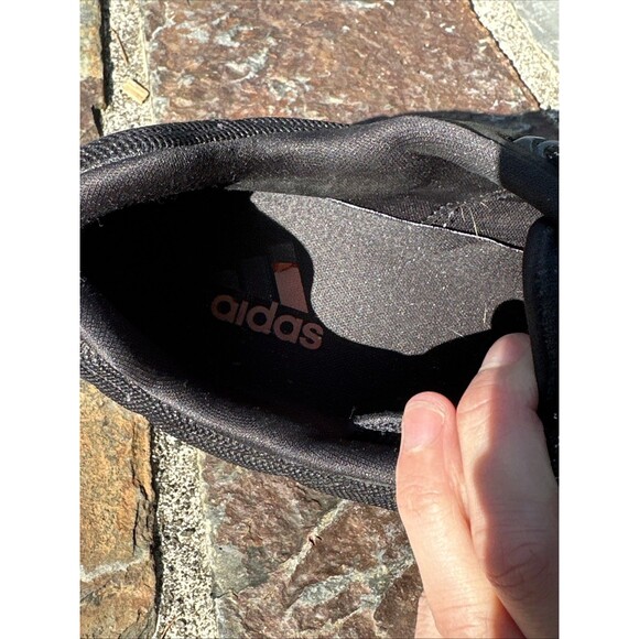 Adidas size 14  Sahale X Night Grey Black Mens Lifestyle Outdoor Sneakers FZ2328 - Picture 8 of 12